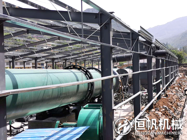 復(fù)工復(fù)產(chǎn),年產(chǎn)十五萬噸雞糞有機肥生產(chǎn)設(shè)備助力貴州肥料廠區(qū)建設(shè)(圖5) 貴州有機肥設(shè)備